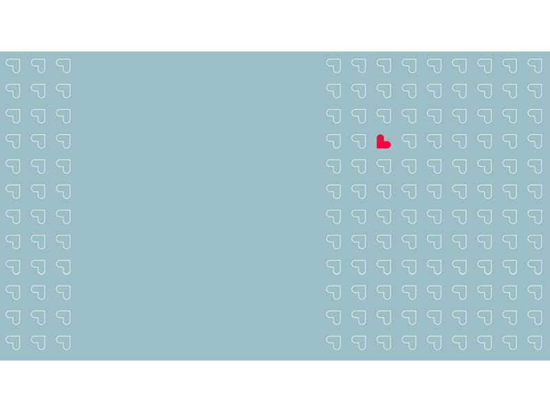 Blue Heart Pattern Hero 2 1600X900